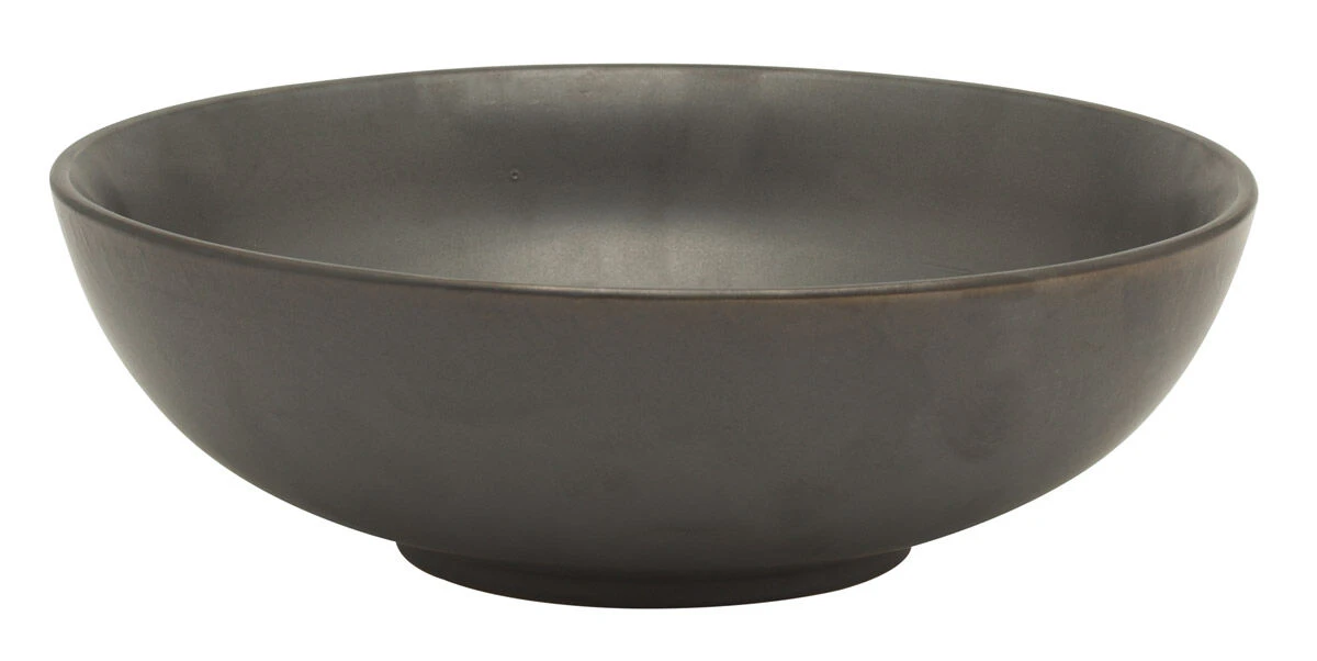 Serax Pure Schaal ø 28 Cm Keramiek Donkergrijs 1 Serax Pure Schaal ø 28 Cm Keramiek Donkergrijs