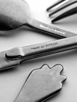 Serax Merci Mix 1-2-3 Tafellepel Antraciet Stone Wash 3 Stuks -Serax b0718307bs108 1 2