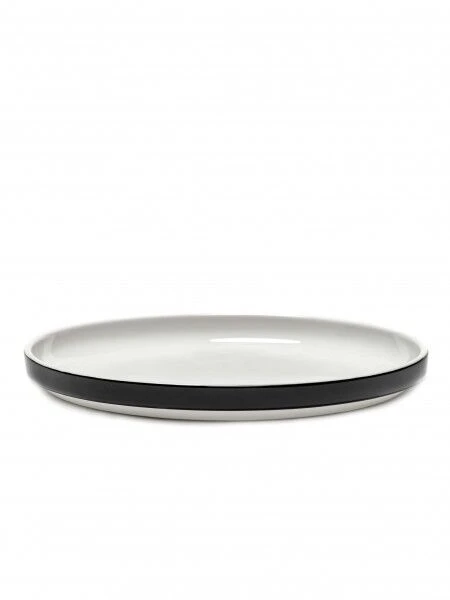 Serax Passe-Partout Bord Laag ø 26 Cm H 2,5 Cm Porselein Glanzend Zwart 1 Serax Passe-Partout Bord Laag ø 26 Cm H 2,5 Cm Porselein Glanzend Zwart