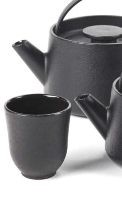 Serax INKU By Sergio Herman Kop 150 Ml Gietijzer Zwart -Serax b6820003s2 1