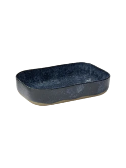 Serax Merci Schaal Rechthoekig No 5 L Zandsteen 23 X 15 X 5 Cm Grijsblauw
