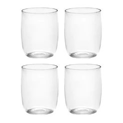 Serax Passe-Partout Glas Hoog Zonder Voet 330 Ml ø 8,3 Cm H 10,3 Cm Glas 4-delig