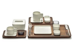 Serax HEII Marcel Wolterinck Bord Vierkant 28 X 28 Cm Porselein Wit -Serax serax2 1 5