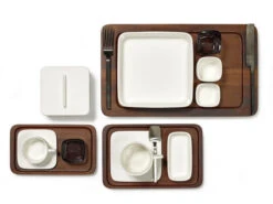 Serax HEII Marcel Wolterinck Bord Vierkant 28 X 28 Cm Porselein Wit -Serax serax 1 5