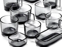 Serax HEII Marcel Wolterinck Tumbler 150 Ml ø 7 Cm H 5,5 Cm Glas Zwart -Serax serax glas 1 1 4