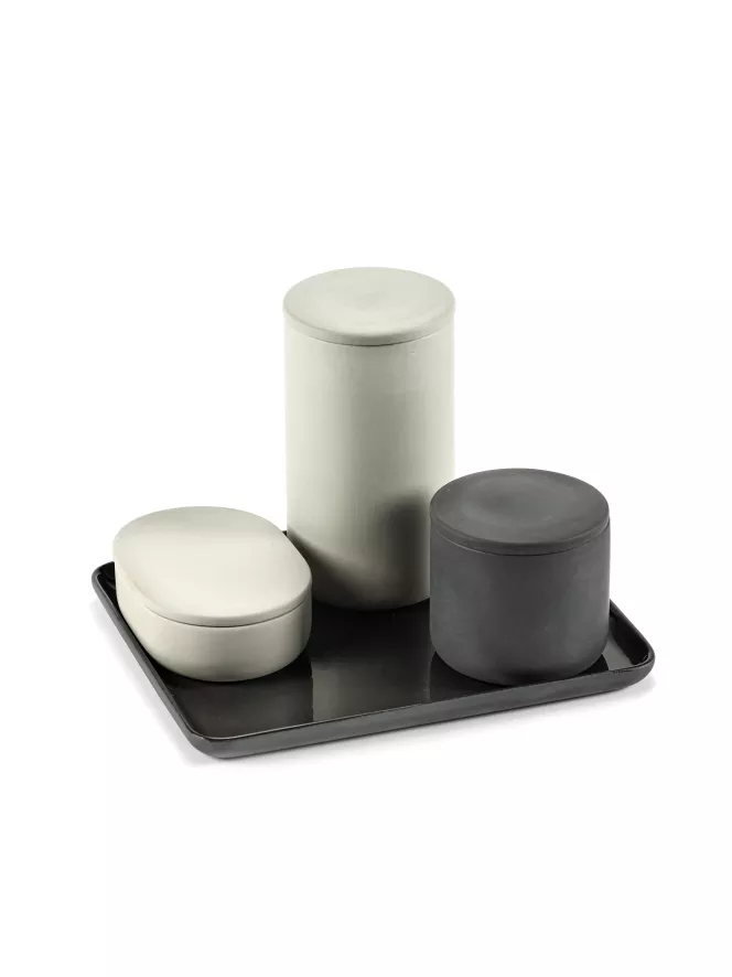 Serax Cose By Bertrand Lejoly Opberger Rond Small Beige 19 Serax Cose By Bertrand Lejoly Opberger Rond Small Beige - Afbeelding 19