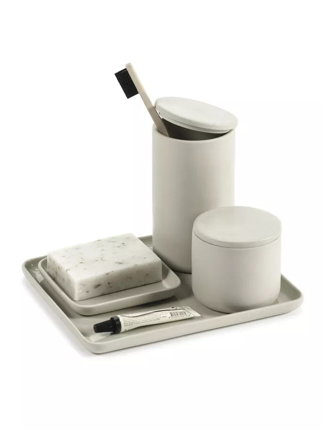 Serax Cose By Bertrand Lejoly Opberger Rond Small Beige 15 Serax Cose By Bertrand Lejoly Opberger Rond Small Beige - Afbeelding 15