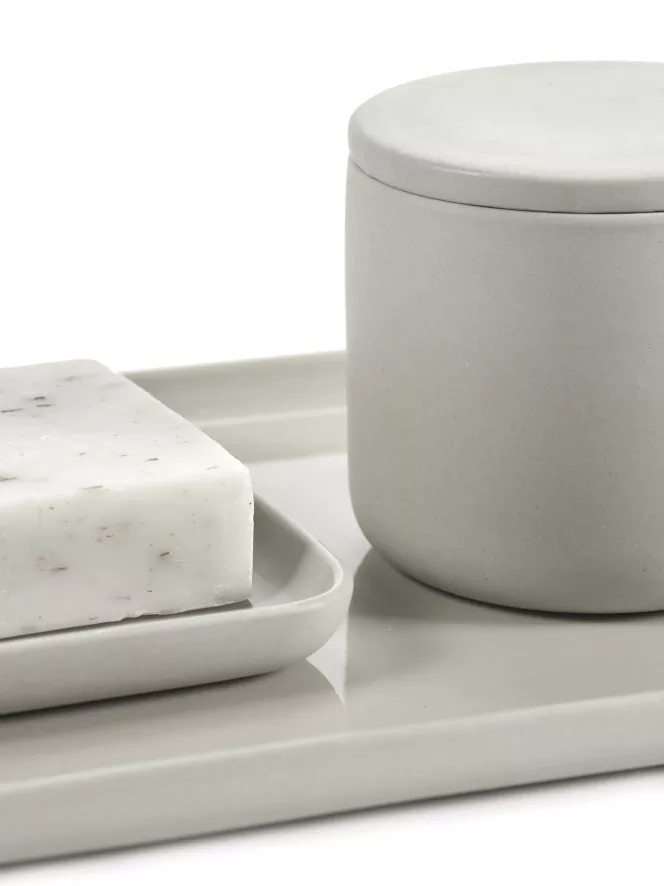 Serax Cose By Bertrand Lejoly Opberger Rond Small Beige 11 Serax Cose By Bertrand Lejoly Opberger Rond Small Beige - Afbeelding 11