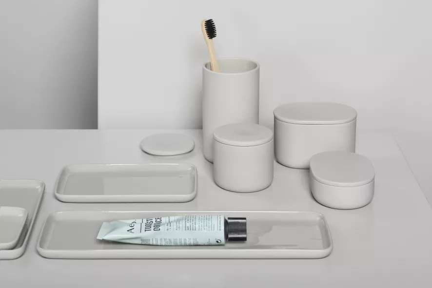 Serax Cose By Bertrand Lejoly Opberger Rond Small Beige 6 Serax Cose By Bertrand Lejoly Opberger Rond Small Beige - Afbeelding 6