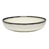 Serax Dé Tableware By Ann Demeulemeester Diep Bord Ø18,5 White/black A