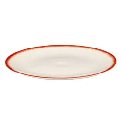 Serax Dé Tableware By Ann Demeulemeester Dinerbord Ø24 White/red 2