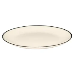 Serax Dé Tableware By Ann Demeulemeester Dinerbord Ø28 White/black 1