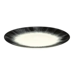 Serax Dé Tableware By Ann Demeulemeester Ontbijtbord Ø17,5 White/black 4