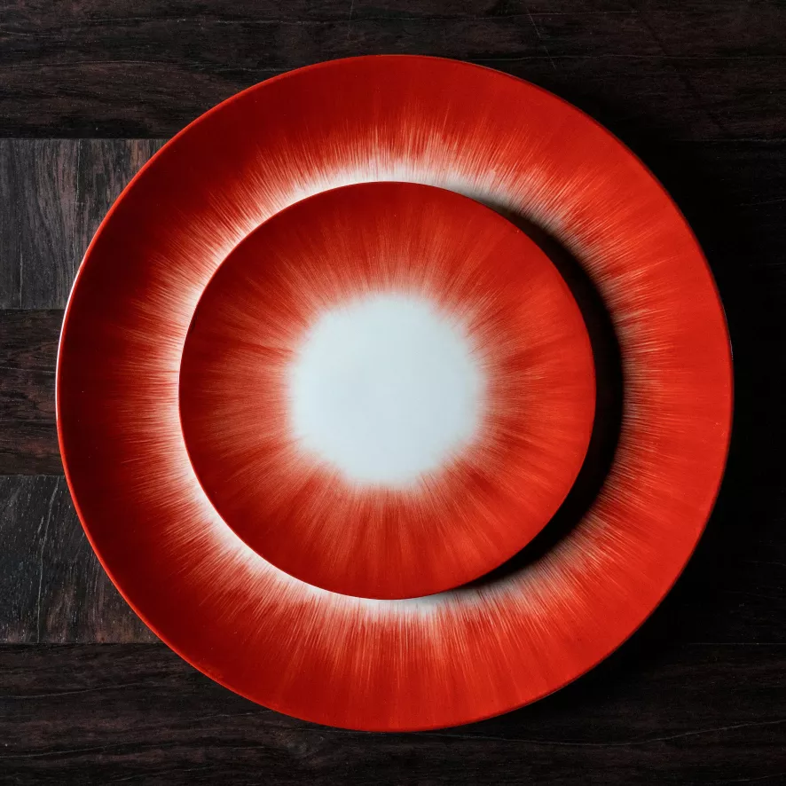 Serax Dé Tableware By Ann Demeulemeester Ontbijtbord Ø17,5 White/red 5 6 Serax Dé Tableware By Ann Demeulemeester Ontbijtbord Ø17,5 White/red 5 - Afbeelding 6