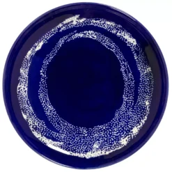 Serax Feast By Ottolenghi Ontbijtbord Ø19 Dark Blue Dots White
