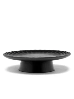 Serax Inku By Sergio Herman Dienblad Ø24 Large Zwart -Serax x886x886 serax inku dienblad op voet l2.jpg.pagespeed.ic .fXza7pJytj