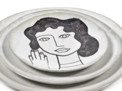 Serax La Mère By Marie Michielssen Ontbijtbord Ø20 Off-white Black -Serax x886x886 serax la m re by marie michielssen ontbijtbord 2014.jpg.pagespeed.ic .Bs4Xn49J5q