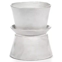 Serax La Mère By Marie Michielssen Vaas Ø19 Off-white