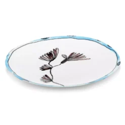 Serax Midnight Flowers By Marni Camelia Aubergine Dinerbord Ø24