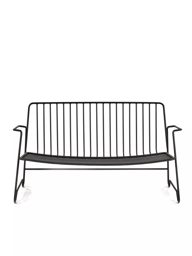 Serax Paola Navone Lounge Tuinbank Zwart 11 Serax Paola Navone Lounge Tuinbank Zwart - Afbeelding 11