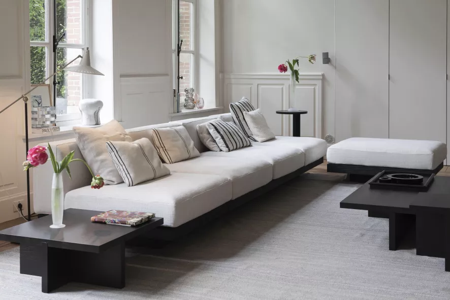 Serax Rudolph By Vincent Van Duysen Kussen 45x45 Linduvet Stripe 5 Serax Rudolph By Vincent Van Duysen Kussen 45x45 Linduvet Stripe - Afbeelding 5