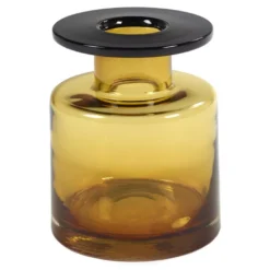 Serax Wind & Fire By Marie Michielssen Vaas Small Amber/zwart