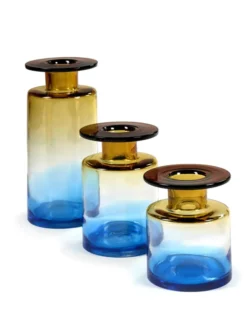 Serax Wind & Fire By Marie Michielssen Vaas Small Blauw/amber -Serax x886x886 serax wind fire vaas 224.jpg.pagespeed.ic .PJxMIBunL7 5