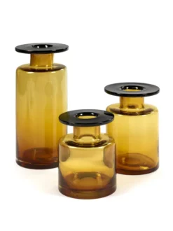 Serax Wind & Fire By Marie Michielssen Vaas Medium Blauw/amber -Serax x886x886 serax wind fire vaas 226.jpg.pagespeed.ic .fXzrb ndtH 1