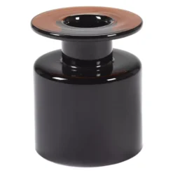 Serax Wind & Fire By Marie Michielssen Vaas Small Zwart/donkerbruin