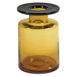 Serax Wind & Fire By Marie Michielssen Vaas Medium Amber/zwart